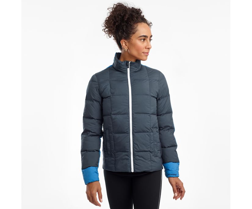 Saucony Snowdrift 2.0 Women\'s Jackets Navy | AU 275GSOL